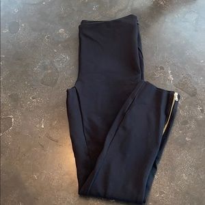 Loft side zip stretch pants